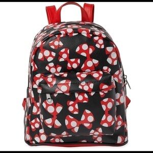 Minnie Mouse Bows Kids Disney Backpack—NWOT—Cute
